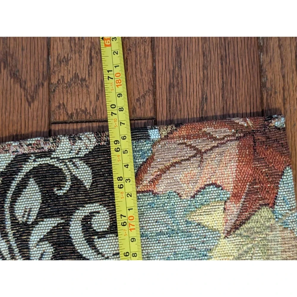 Vintage Table Runner Pumpkin Autumn‎ Thanksgiving 69 Inches Long 13 Inches Wide